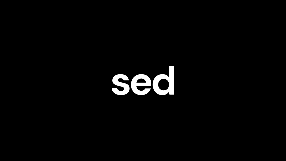 sed